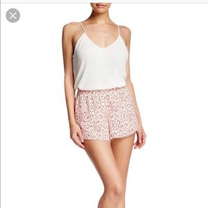 Cupcake and Cashmere red and white shorts